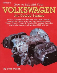 How to Rebuild Your Volkswagen Air-Cooled Engine: How to Troubleshoot, Remove, Tear Down, Inspect, Assemble & Install Your Bug, Bus, Karmann Ghia, Thi - Wilson, Tom