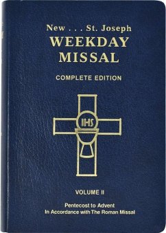 St. Joseph Weekday Missal (Vol. II / Pentecost to Advent) - Catholic Book Publishing & Icel