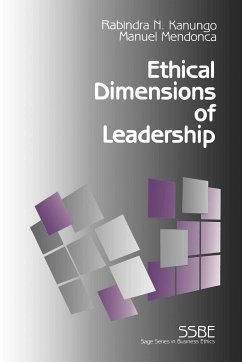 Ethical Dimensions of Leadership - Kanungo, Rabindra Nath; Mendonca, Manuel
