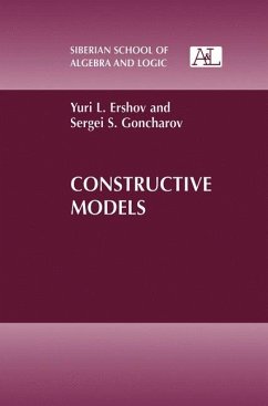 Constructive Models - Ershov, Yuri L.;Goncharov, Sergei S.