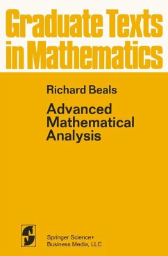 Advanced Mathematical Analysis - Beals, Richard