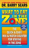 What to Eat in the Zone