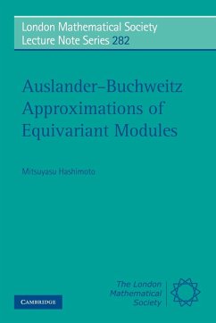 Auslander-Buchweitz Approximations of Equivariant Modules - Hashimoto, Mitsuyasu