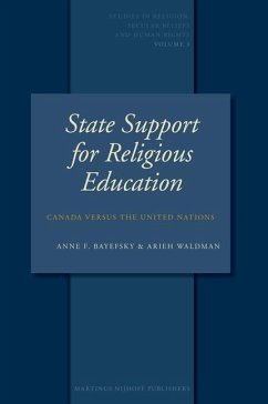 State Support for Religious Education - Bayefsky, Anne; Waldman, Arieh