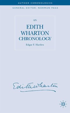 An Edith Wharton Chronology - Harden, E.