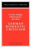 German Romantic Criticism