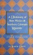 A Dictionary of New Mexico and Southern... - Bild 1