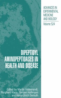 Dipeptidyl Aminopeptidases in Health and Disease - Hildebrandt, Martin / Klapp, Burghard / Hoffmann, Torsten / Demuth, Hans-Ulrich (Hgg.)