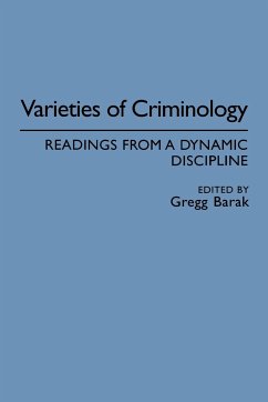 Varieties of Criminology - Barak, Gregg