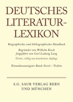 Streit - Techim / Deutsches Literatur-Lexikon Band 21
