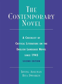 The Contemporary Novel - Adelman, Irving; Dworkin, Rita