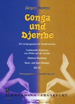 Cover Conga und Djembe. Ein Lernprogramm für Handtrommeln, m. Audio-CD