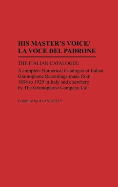 His Master's Voice/La Voce Del Padrone - Kelly, Alan