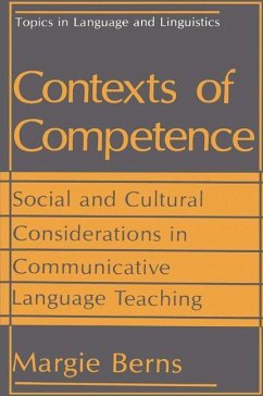 Contexts of Competence - Berns, Margie