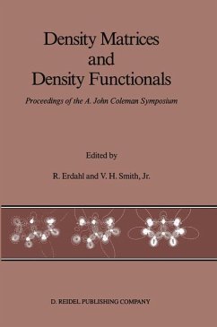 Density Matrices and Density Functionals - Erdahl, R.M. / Smith Jr., Vedene H. (Hgg.)