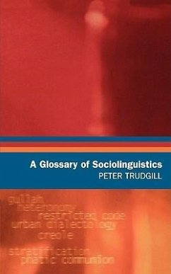 A Glossary of Sociolinguistics - Trudgill, Peter