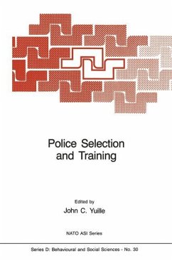 Police Selection and Training - Yuille, J.C. (Hrsg.)