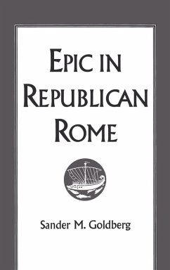Cover Epic in Republican Rome