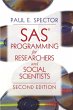 SAS Programming for Researchers and... - Bild 1