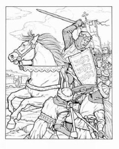 Kings and Queens of England Coloring Book - Green, John