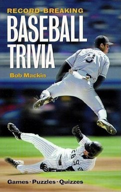 Record-Breaking Baseball Trivia - Mackin, Bob