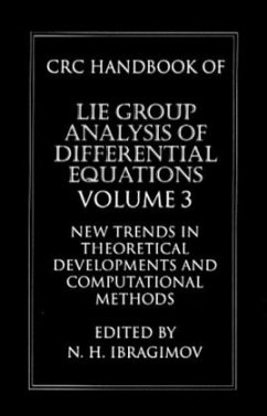 CRC Handbook of Lie Group Analysis of Differential Equations, Volume III / CRC Handbook of Lie Group Analysis of Differential Equations 3 - Ibragimov, Nail H.