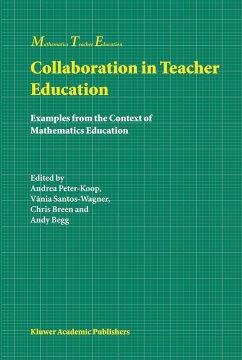 Cover Collaboration in Teacher Education