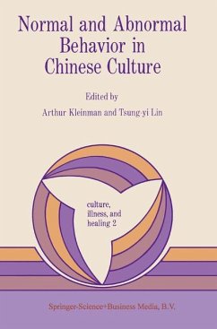 Normal and Abnormal Behavior in Chinese Culture - Kleinman, A. / Lin, T.Y. (Hgg.)