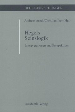 Hegels Seinslogik - Arndt, Andreas / Iber, Christian (Hgg.)