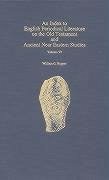 An Index to English Periodical Literature on the Old Testament and Ancient Near Eastern Studies - Hupper, William G.