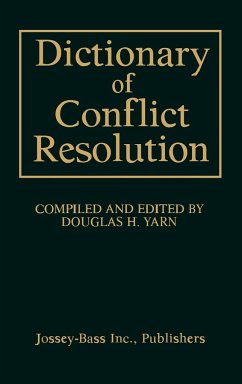 Cover Dictionary of Conflict Resolution