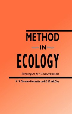 Method in Ecology - Shrader-Frechette, K. S.; McCoy, E. D.; Shrader-Frechette, Kristin S.