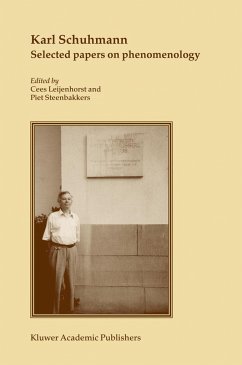 Karl Schuhmann, Selected Papers on Phenomenology - Schuhmann, Karl