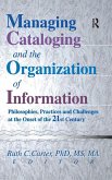 Managing Cataloging and the Organization of Information