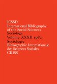 Ibss: Sociology: 1982 Vol 32
