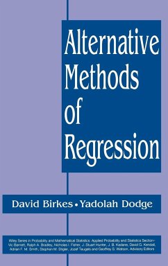 Alternative Methods of Regression - Birkes, David; Dodge, Yadolah