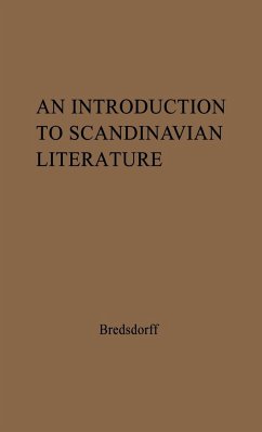 An Introduction to Scandinavian Literature - Bredsdorff, Elias; Unknown