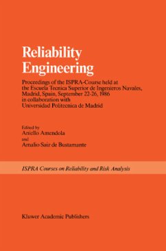 Reliability Engineering - Amendola, Aniello / Saiz de Bustamante, Amalio (Hgg.)