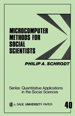 Microcomputer Methods for Social Scientists - Schrodt