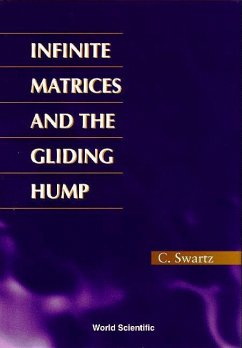 Infinite Matrices and the Gliding Hump, Matrix Methods in Analysis - Swartz, Charles W