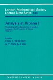 Analysis at Urbana Vol 2