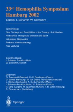 33rd Hemophilia Symposium - Scharrer, I. / Schramm, W. (eds.)