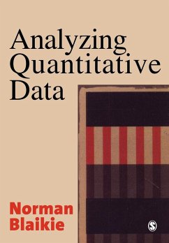 Analyzing Quantitative Data - Blaikie, Norman W. H.