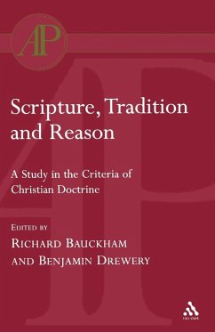 Scripture, Tradition and Reason