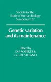 Genetic Variation and Its Maintenance