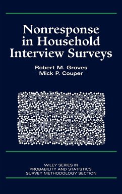 Nonresponse in Household Interview Surveys - Groves, Robert M; Couper, Mick P