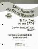 Glencoe Lanugage Arts Grade 9 SAT-9 Preparation and Practice Workbook: & Ten Days to the SAT-9