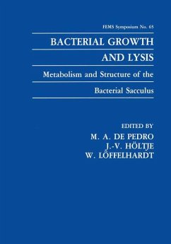 Bacterial Growth and Lysis - de Pedro, M.A. / Höltje, J.V. / Löffelhardt, Wolfgang (Hgg.)