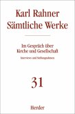 Karl Rahner Sämtliche Werke / Sämtliche Werke 31