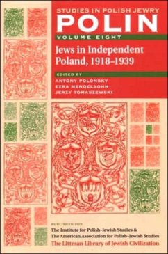 Cover Polin: Studies in Polish Jewry Volume 8